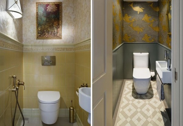 Современный дизайн интерьера в туалете в хрущевке: 80+ фото идей