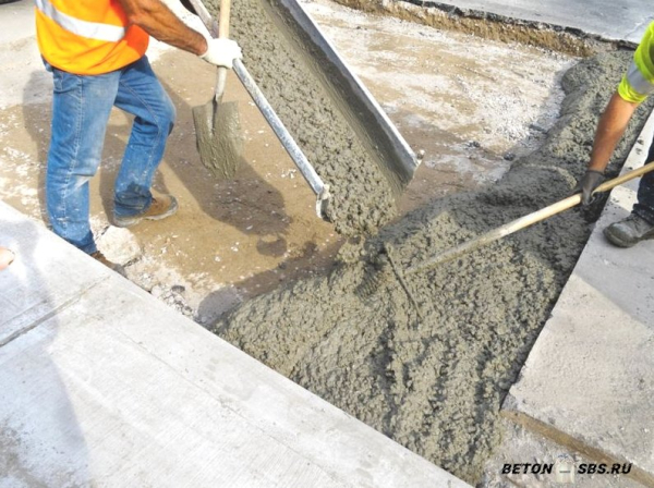 Состав и пропорции бетона